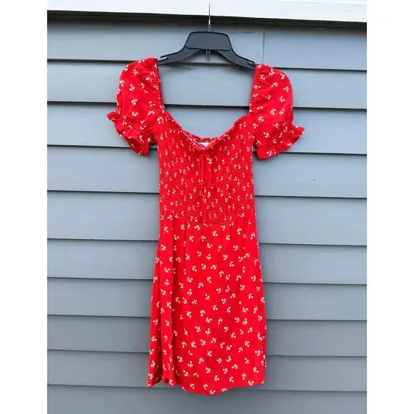 FAITHFULL THE BRAND Genevieve mini dress Small S - Picture 6 of 9